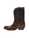 Golden Goose Wish Star Boots In Brown/black