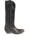 Golden Goose Wish Star Boots In Grey