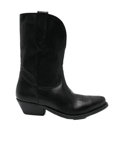 GOLDEN GOOSE GOLDEN GOOSE DELUXE BRAND WISH STAR ANKLE BOOTS