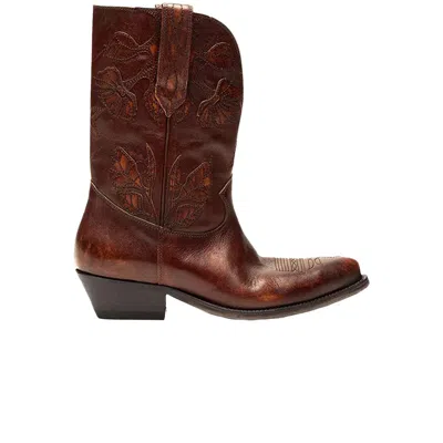 Pre-owned Golden Goose Wmns Wish Star Low Boot 'dark Brown' | Women's Size 38