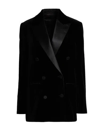 Golden Goose Woman Blazer Black Size 4 Cotton