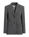 Golden Goose Wool-blend Blazer In Grey