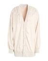 Golden Goose Woman Cardigan Blush Size 6 Silk, Viscose, Polyester, Nylon, Elastane In Neutral