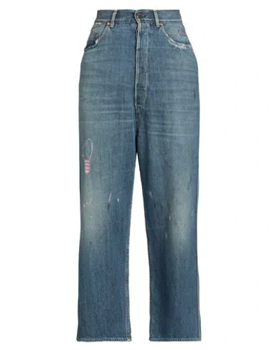 Golden Goose Woman Denim Pants Blue Size 27 Cotton