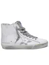GOLDEN GOOSE GOLDEN GOOSE WOMAN GOLDEN GOOSE 'FRANCY' WHITE LEATHER SNEAKERS