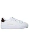 GOLDEN GOOSE GOLDEN GOOSE WOMAN GOLDEN GOOSE 'PURE NEW' WHITE LEATHER SNEAKERS