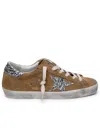 GOLDEN GOOSE GOLDEN GOOSE WOMAN GOLDEN GOOSE 'SUPER-STAR CLASSIC' BROWN SUEDE SNEAKERS