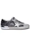 GOLDEN GOOSE GOLDEN GOOSE WOMAN GOLDEN GOOSE 'SUPER-STAR CLASSIC' GREY LEATHER trainers
