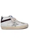 GOLDEN GOOSE GOLDEN GOOSE WOMAN GOLDEN GOOSE WHITE LEATHER MID STAR SNEAKERS