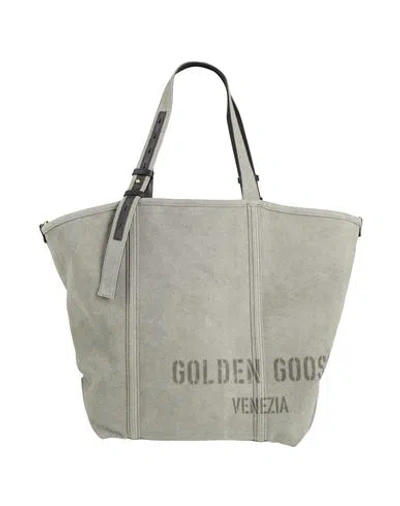Golden Goose Woman Handbag Military Green Size - Textile Fibers, Leather