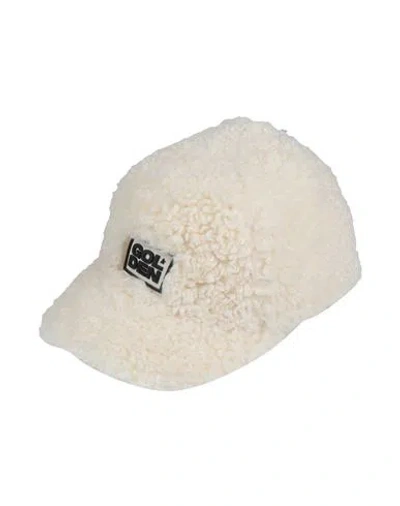 Golden Goose Woman Hat Cream Size Onesize Polyester In White
