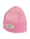 Golden Goose Woman Hat Pink Size Onesize Alpaca Wool, Polyamide, Virgin Wool In Pink