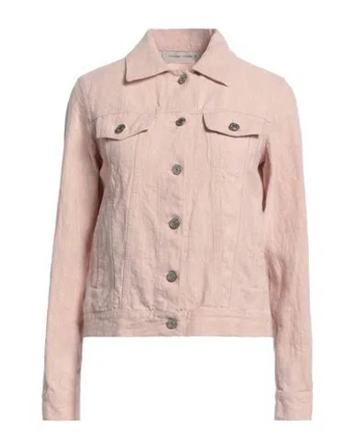 Golden Goose Woman Jacket Blush Size 4 Polyester In Pink