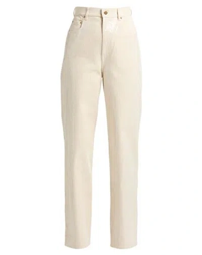 Golden Goose Woman Jeans Beige Size 27 Cotton, Polyester