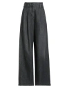 Golden Goose Woman Jeans Black Size 4 Cotton, Polyamide