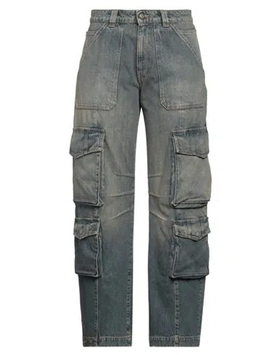 GOLDEN GOOSE GOLDEN GOOSE WOMAN JEANS BLUE SIZE 28 COTTON