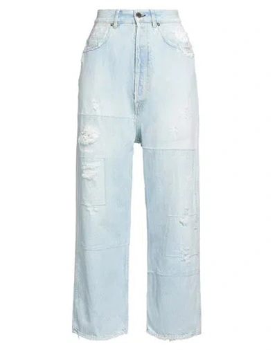 Golden Goose Woman Jeans Blue Size 27 Cotton