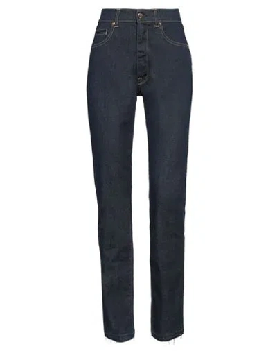 Golden Goose Woman Jeans Blue Size 27 Cotton, Elastomultiester, Elastane