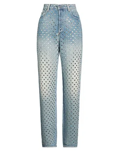 Golden Goose Woman Jeans Blue Size 28 Cotton