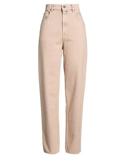 Golden Goose Woman Jeans Blush Size 28 Cotton In Brown