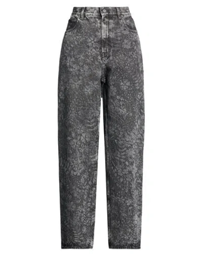 Golden Goose Woman Jeans Charcoal Size 28 Cotton In Gray