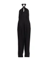 Golden Goose Woman Jumpsuit Black Size 6 Virgin Wool In Black