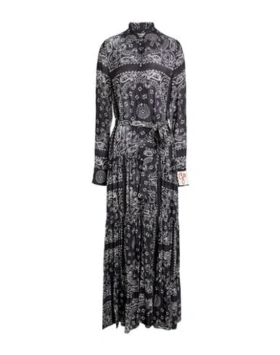 Golden Goose Woman Maxi Dress Charcoal Size 6 Viscose