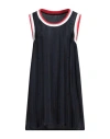 Golden Goose Woman Mini Dress Navy Blue Size S Viscose In Navy Blue