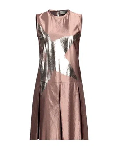 Golden Goose Woman Mini Dress Pastel Pink Size 4 Polyamide, Polyester