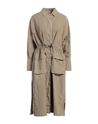 Golden Goose Woman Overcoat & Trench Coat Beige Size 2 Cotton, Polyamide