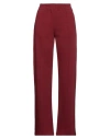 Golden Goose Woman Pants Burgundy Size S Cotton In Red