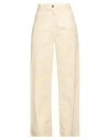 Golden Goose Woman Pants Cream Size 10 Cotton In White