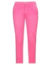 Golden Goose Woman Pants Fuchsia Size 27 Cotton In Pink