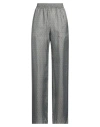 Golden Goose Patterned Loose-fit Trousers In Grey