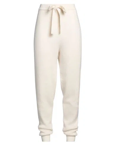 Golden Goose Woman Pants Ivory Size M Wool, Elastane