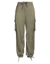 Golden Goose Woman Pants Military Green Size 6 Viscose In Green