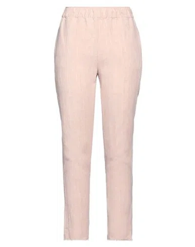 Golden Goose Woman Pants Pink Size 4 Linen