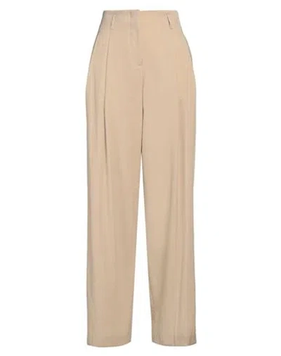 Golden Goose Woman Pants Sand Size 2 Virgin Wool In Nude