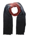 Golden Goose Woman Scarf Black Size - Wool, Polyamide, Virgin Wool, Silk In Black