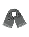 Golden Goose Woman Scarf Charcoal Size - Wool In Gray