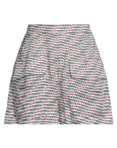 Golden Goose Woman Shorts & Bermuda Shorts White Size S Cupro