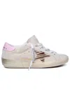 GOLDEN GOOSE GOLDEN GOOSE WOMAN GOLDEN GOOSE 'SUPER-STAR CLASSIC' CREAM LEATHER SNEAKERS
