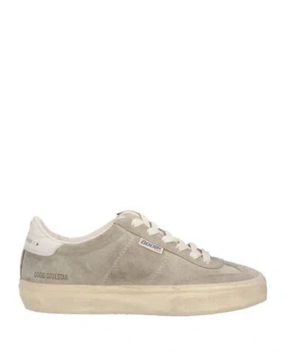 Golden Goose Woman Sneakers Light Grey Size 6 Leather