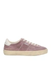 Golden Goose Woman Sneakers Mauve Size 7 Leather In Purple
