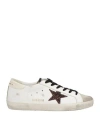 Golden Goose Woman Sneakers White Size 12 Leather In White