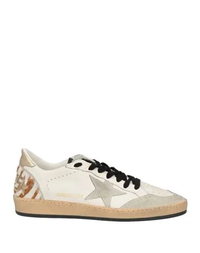 Golden Goose Woman Sneakers White Size 8 Leather