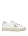 Golden Goose Woman Sneakers White Size 8 Leather In Multi