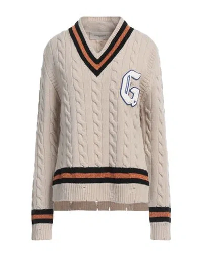 Golden Goose Woman Sweater Beige Size S Wool, Acetate, Polyamide, Polyester