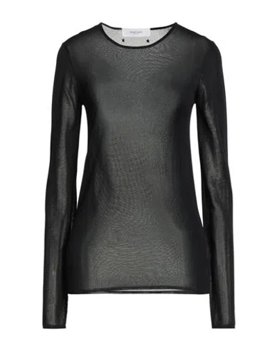 Golden Goose Woman Sweater Black Size M Viscose, Nylon