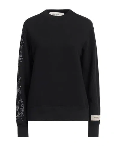 Golden Goose Woman Sweatshirt Black Size S Cotton